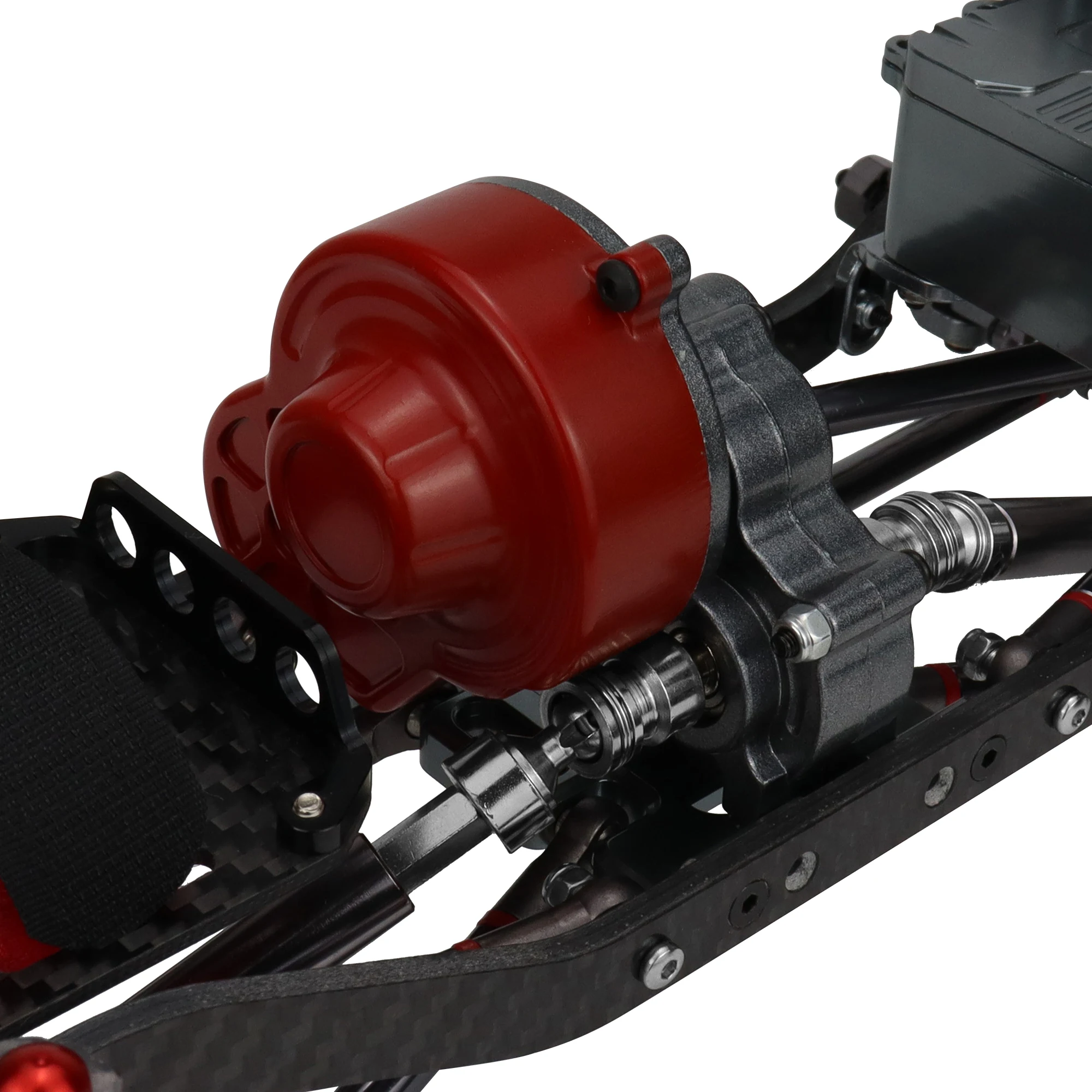 Alto Qualità Metallo Cambio For RC SCX10 1:10 1pcs Assemblato Cingolato - Foto 8