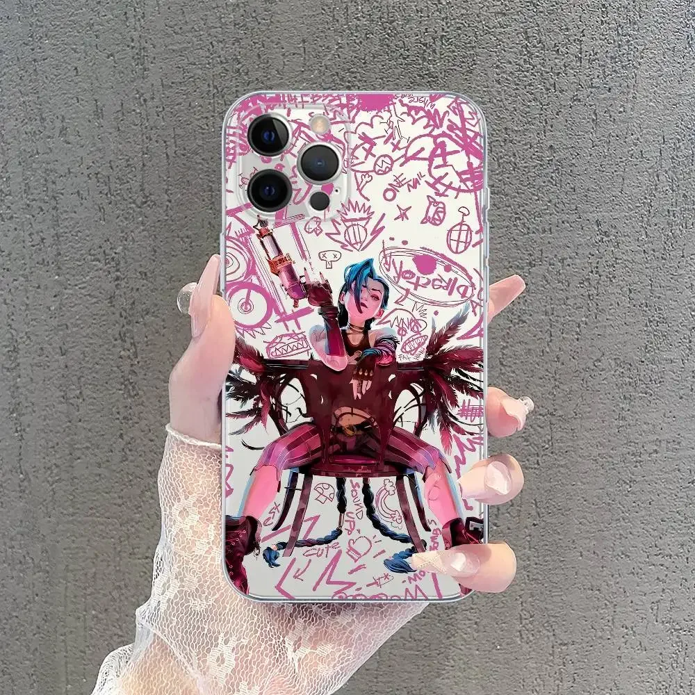Graffiti Arcane Jinx Phone Case - Stylish Protective Cover