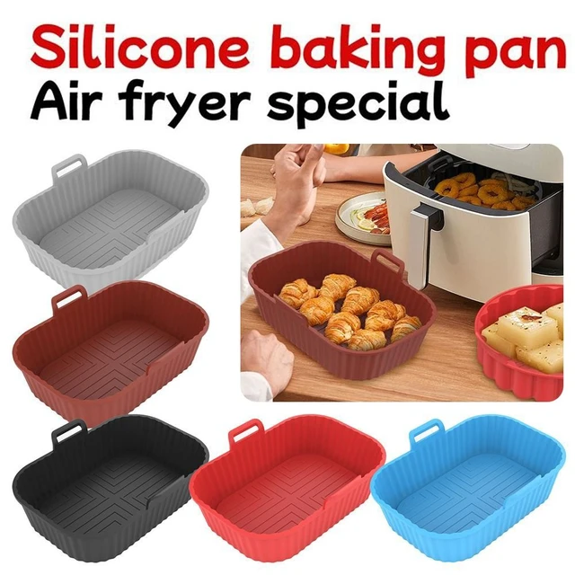 Replacement For NINJA Air Fryer Heating Baking Pan Silicone Pot