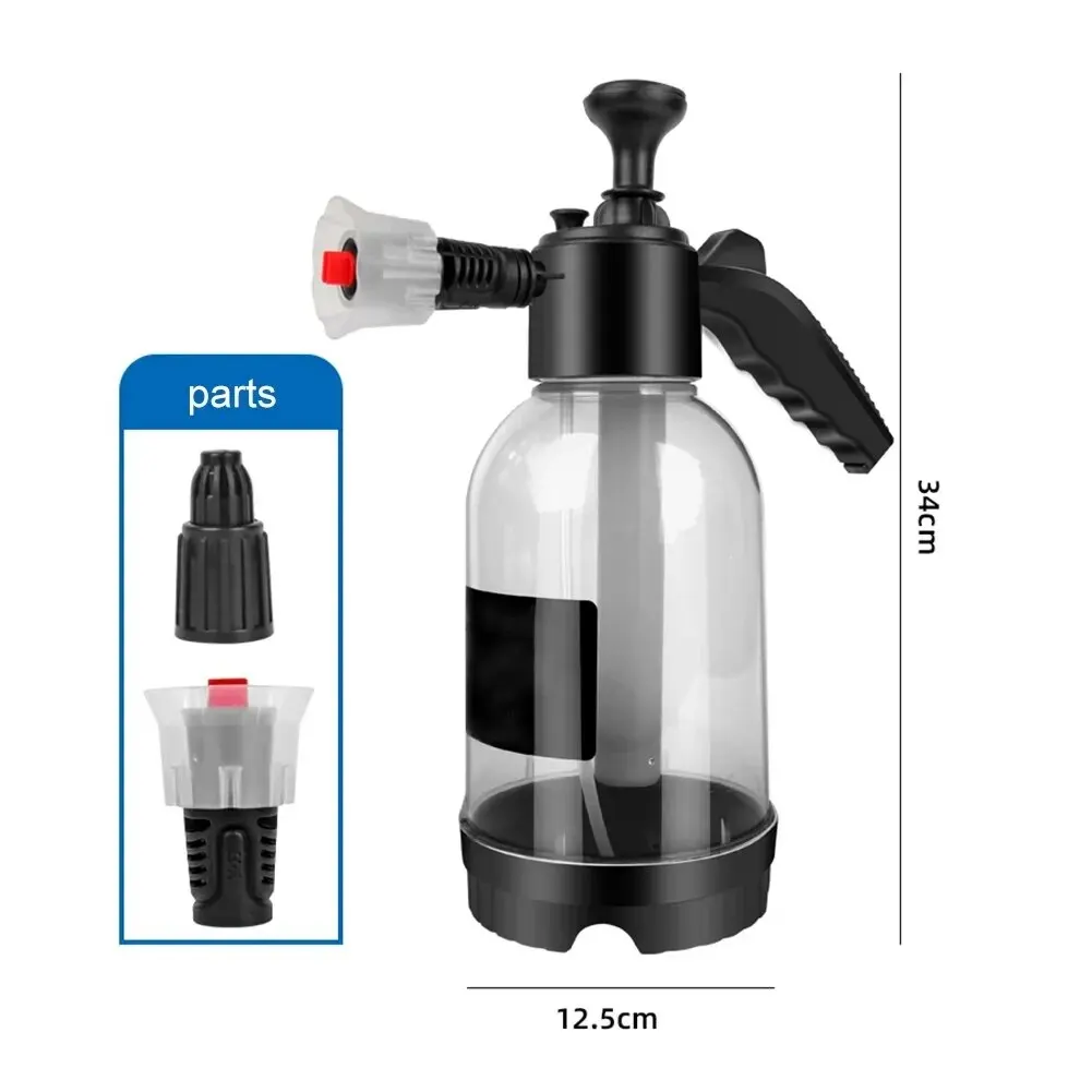 2L Foam Sprayer Car Wash Hand-held Foam Watering Can Air Pressure Sprayer Plastic Disinfection Water Bottle Car Cleaning Tools BEST SELLERS