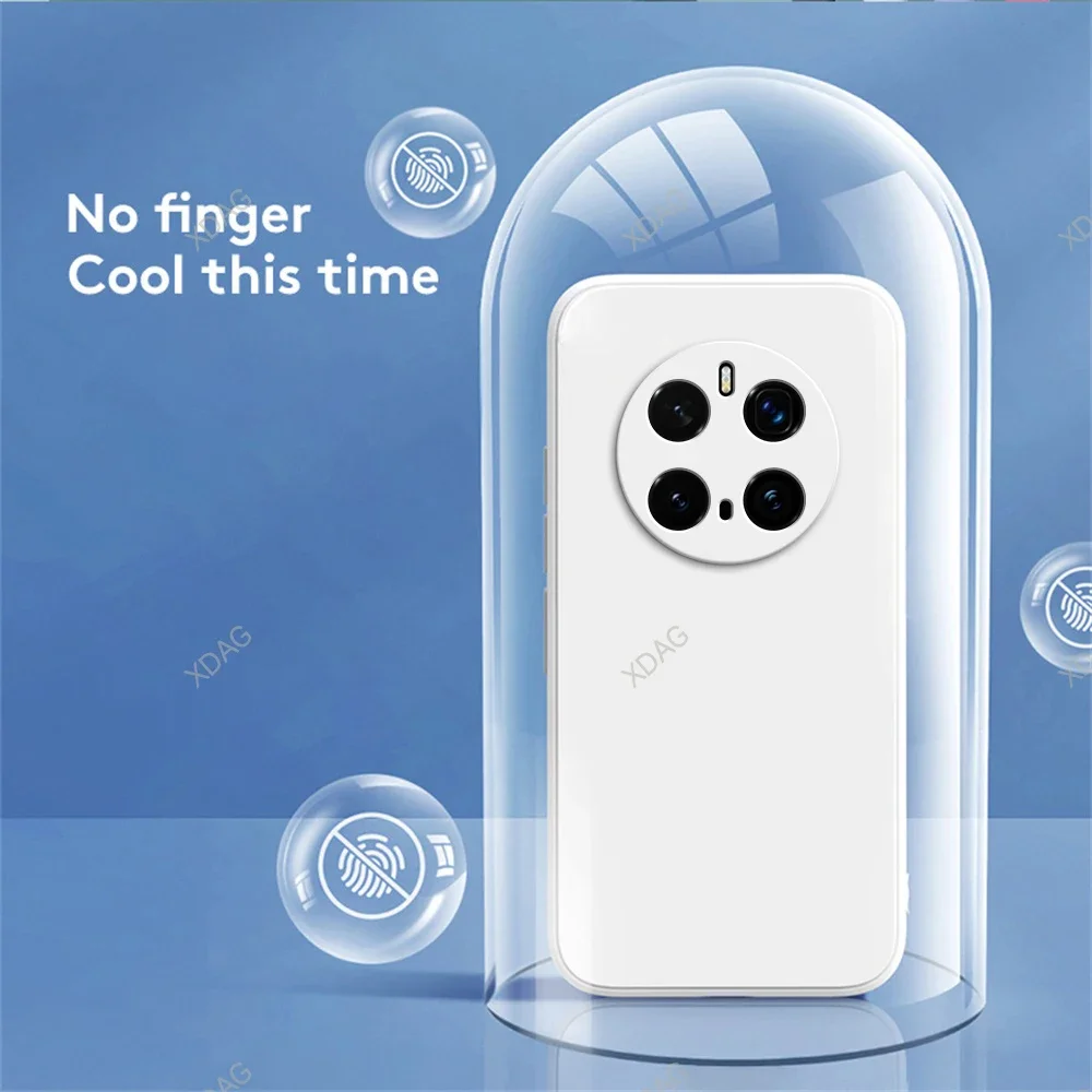 Liquid Silicone Lens Protection Back Cover for Honor Magic Series - Soft Square Design