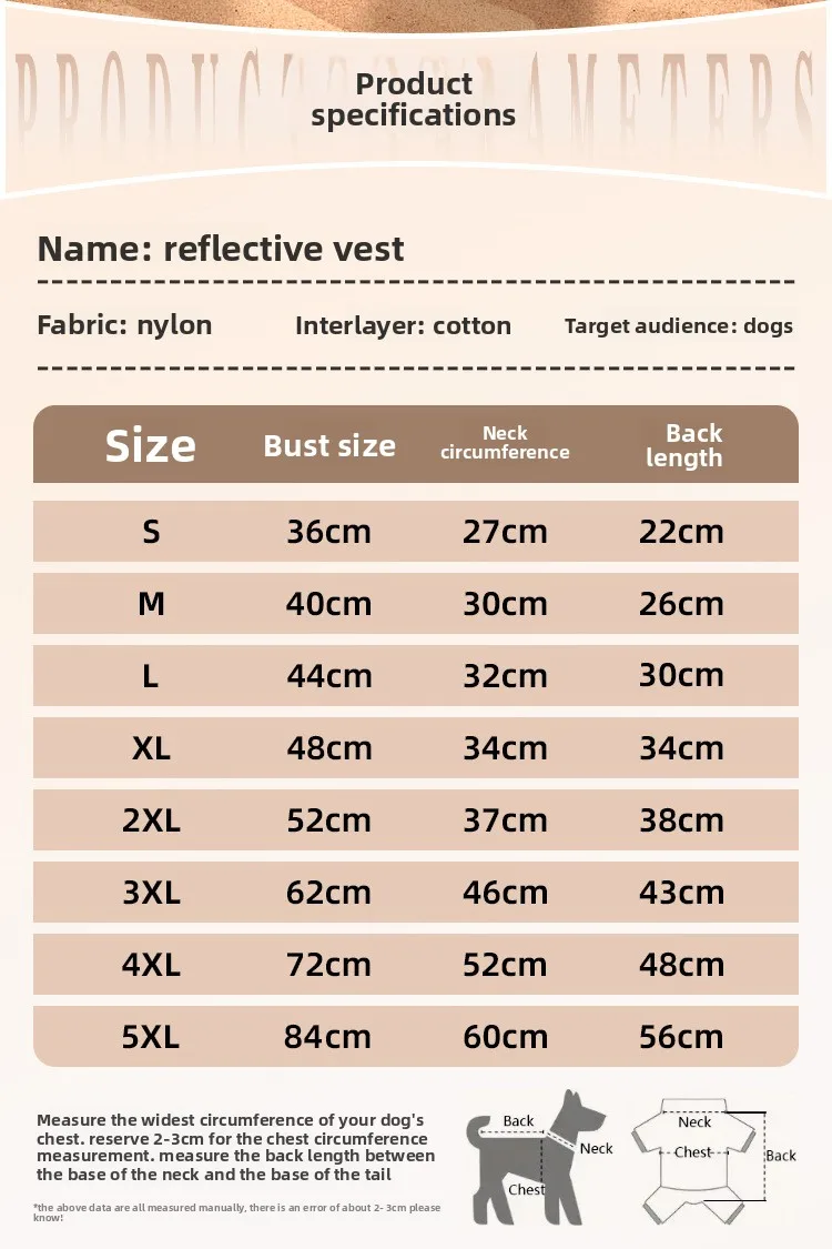 A musthave for walking dogs in autumn and winter thick and warm cotton clothes for dogs windproof and cold proof winter clothing