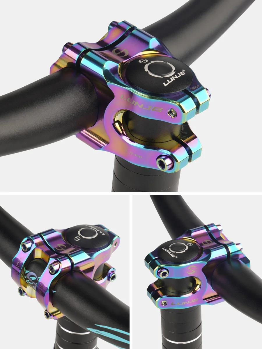 CNC MTB Stem 31.8 Ultralight Handlebar Stem 35mm Aluminum Alloy Road Mountain Bike Bridge Cycling Short Bicycle Accessories