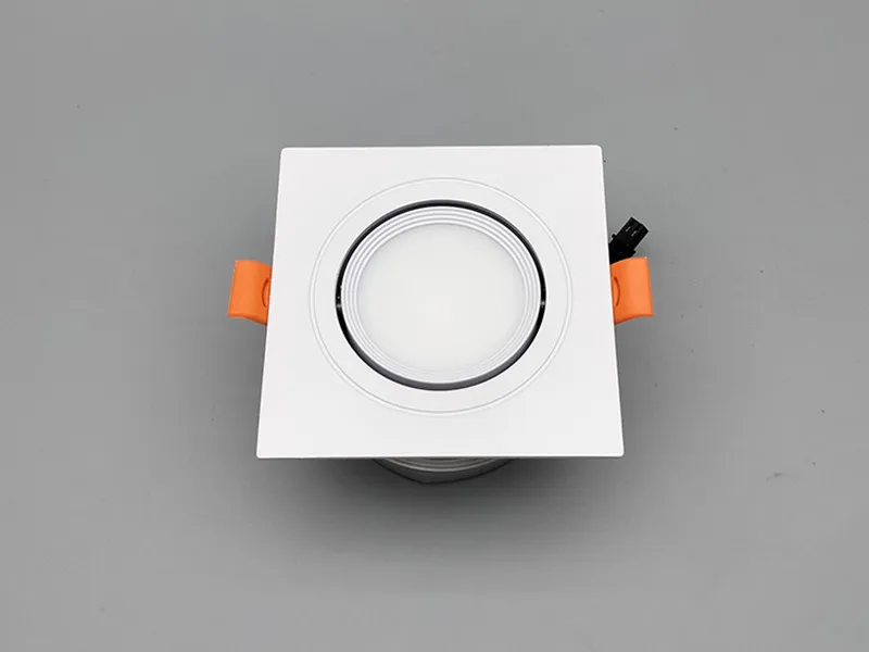 shallow downlights Embedded square spot light Dimmable LED down light COB ceiling light7W9W14W18W24W LED ceiling light wall washing light lighting downlighters