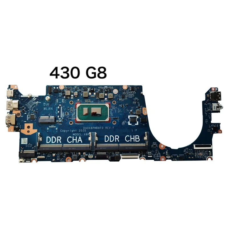 

For HP Probook 430 G8 Motherboard DA0X8PMB8F0 M24279-601 M24279-001 Mainboard 100% Tested Fully Work Free Shipping