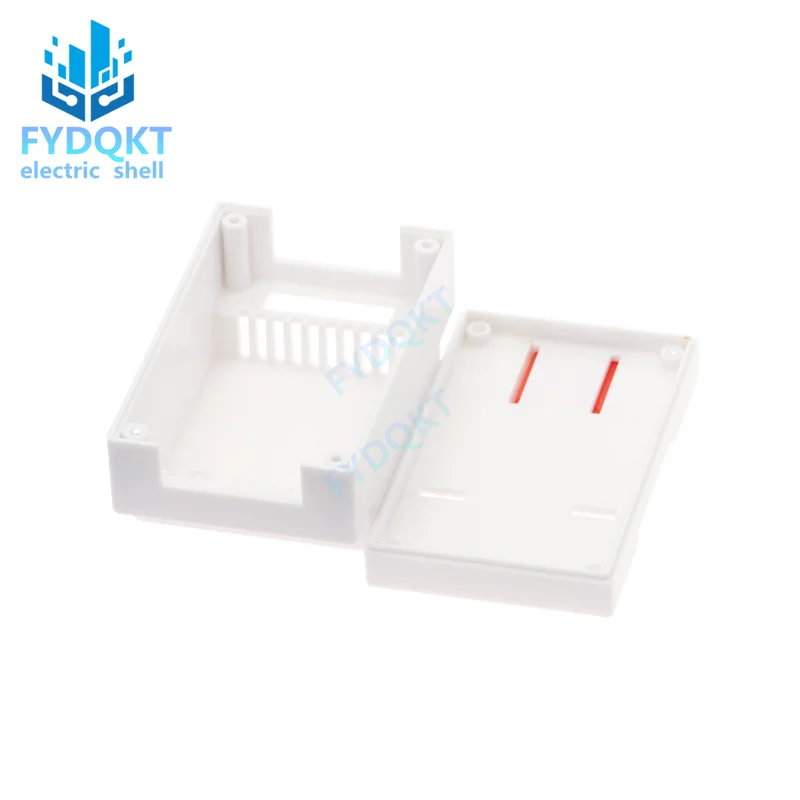 1PC DIN Rail PLC Fire Detection Instrument Power switch Box Rail Electrical Enclosure 4-05: 88x54x44mm Meters Shell