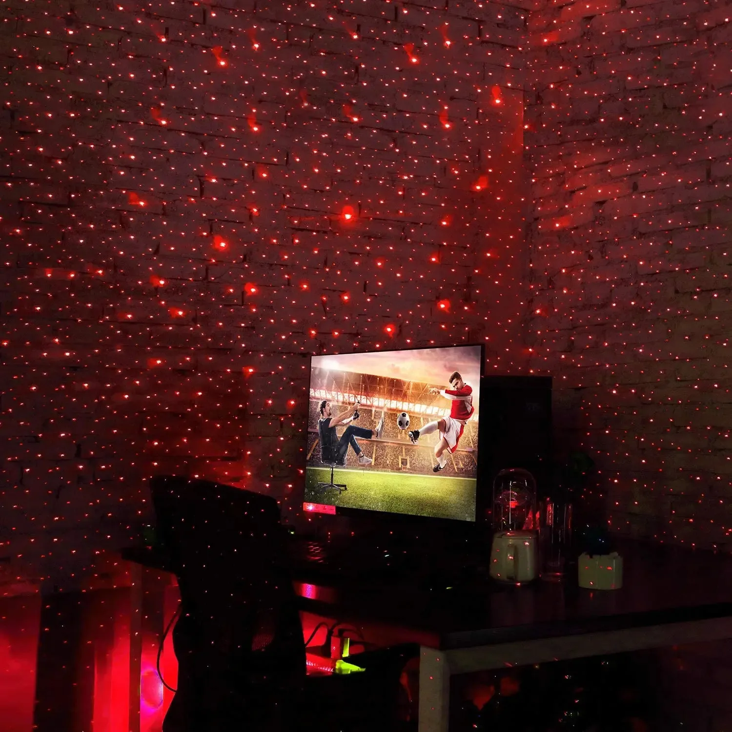1/3 stücke LED Auto Dach Stern Nachtlicht Projektor Atmosphäre Galaxy Lampe USB Dekorative Einstellbar für Auto Dach Zimmer decke Dekor – Detail 7