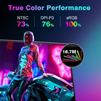 ZEUSLAP 16" Portable Monitor 100%sRGB 1200P IPS Screen Travel Gaming Computer Display for Steam Deck Laptop Switch PS4 PS5 Xbox 2