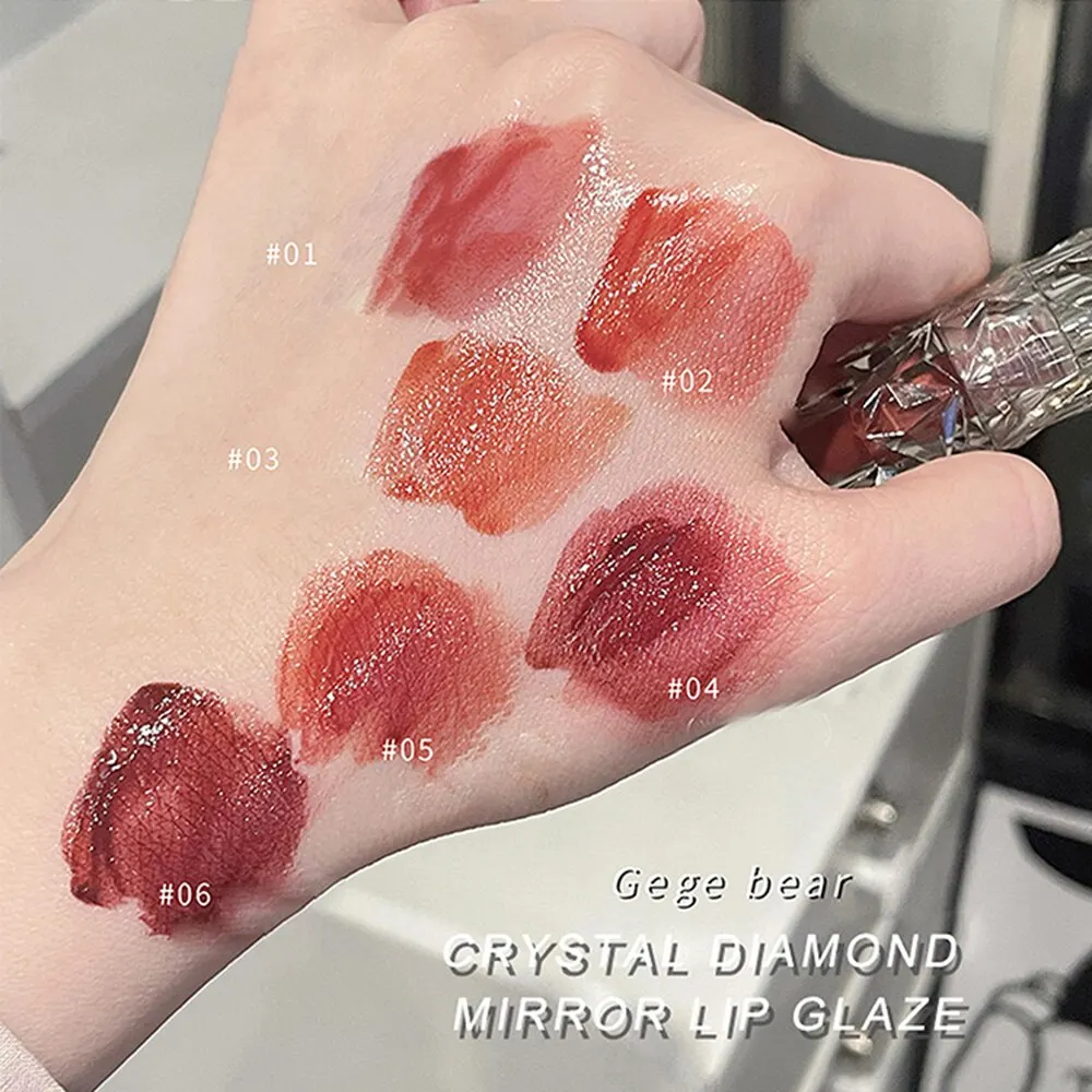 Crystal Mirror Water Lipgloss Lip Tint Hydrating Moisturizing High Shine Fuller Lips