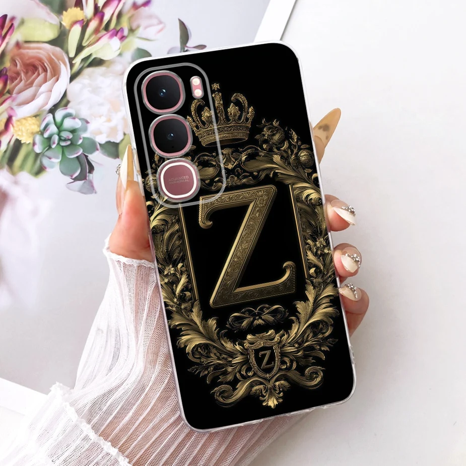 Stylish Crown Letters Soft Silicone Phone Case Cover