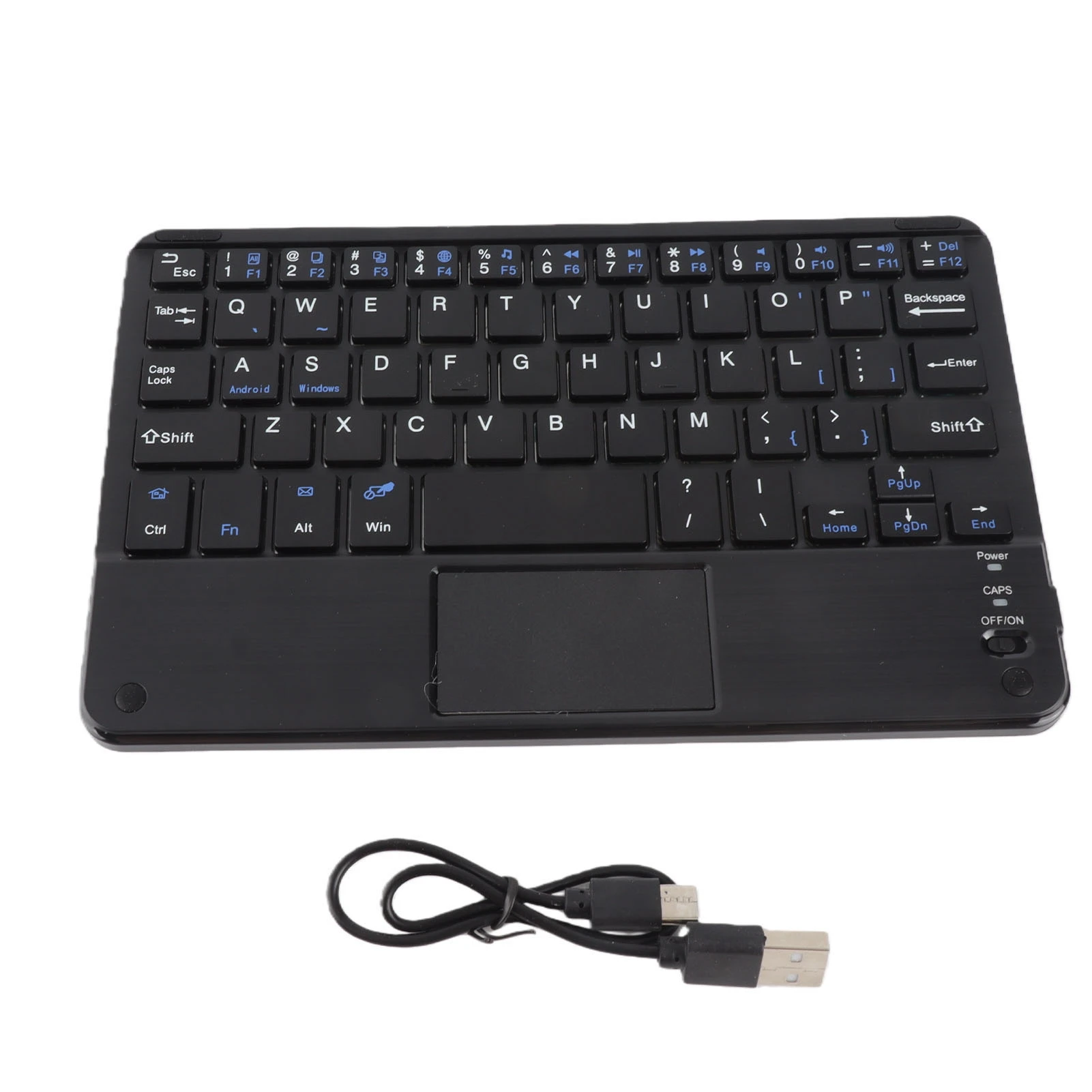 UltraSlim Mini Wireless Bluetooth Keyboard with Touchpad