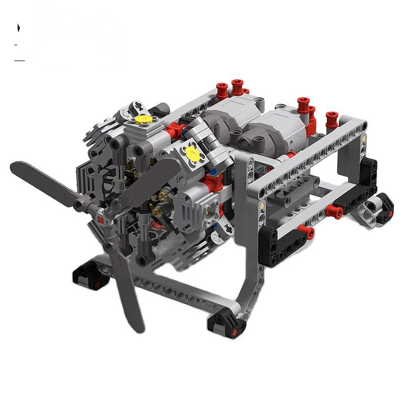 

Оригинальные электрические технические детали MOC, строительные блоки, мотор, 8-цилиндровый двигатель, механическая модель, «сделай сам», развивающая игрушка для детей, подарок