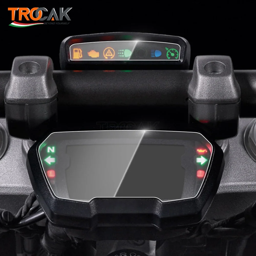 Premium Motorcycle Dashboard Screen Protector Film