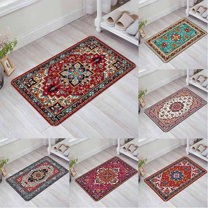 Bathroom-Mat-Indoor-Rug-Door-Home-Decor-Persian-Style-Entrance-Non-Slip ...
