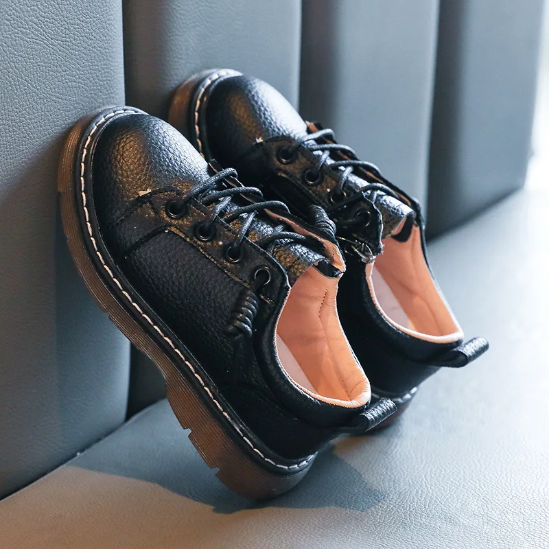 

Kids Shoes Baby Girls Leather Flats Children Rome Party Dress Shoes Boys Oxford Fashion Platform Soft Mary Jane Toddler Shoes