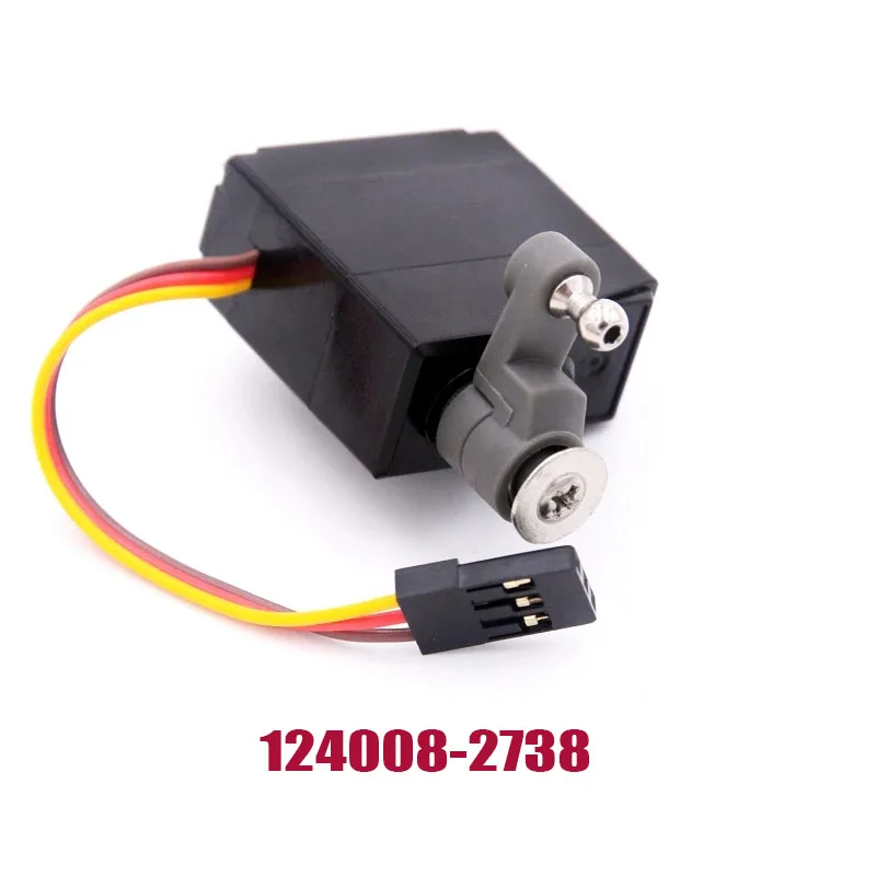 

Запчасти WLtoys 124008 RC оригинальный сервопривод 124008-2738 трехпроводной сервопривод рулевой механизм