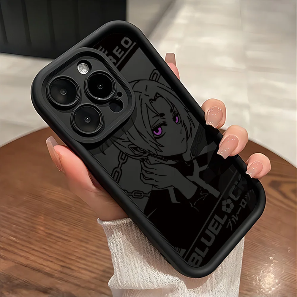 Anime Blue Locks Cool Phone Case - Soft TPU Back Cover