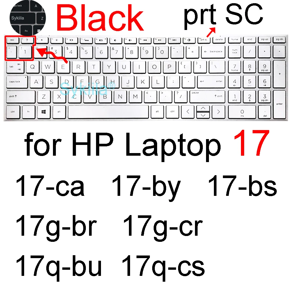 Silicone Keyboard Protector Skin for HP Laptops - Essential Cover Film Case
