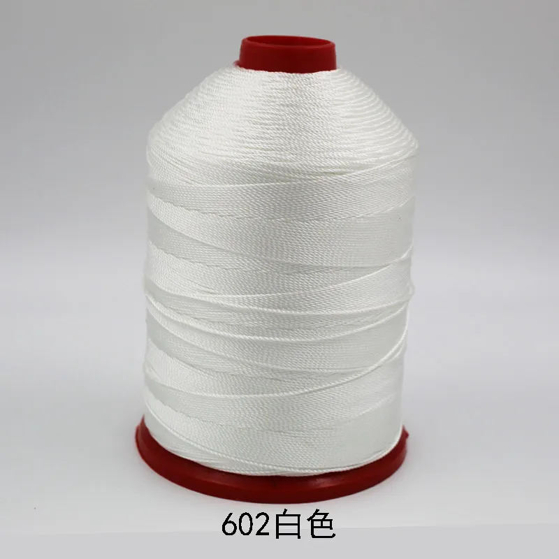 210D/12 폴리 에스터 재봉틀에 대 한 바느질 스레드 가죽 텐트 청바지, 데님 뜨개질 액세서리 트림 0.8mm