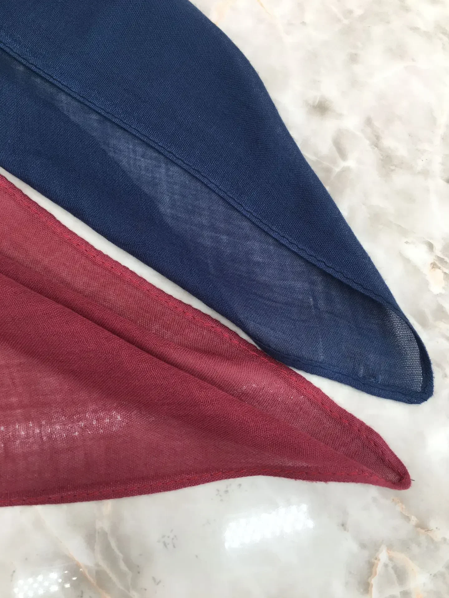New 2Pcs Set Bamboo Modal Hijabs for Women Bandana Scarf  Premium Plain Shawls Femme Headscarf Islamic Turban Headband Ramadan 6