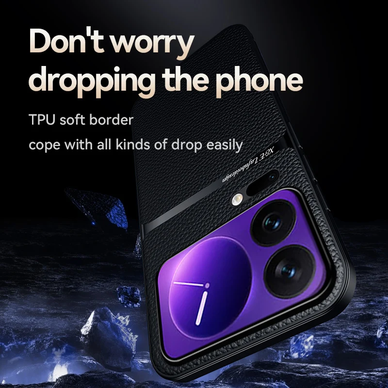 Luxury Shockproof Leather Magnetic Phone Case - Premium Back Cover