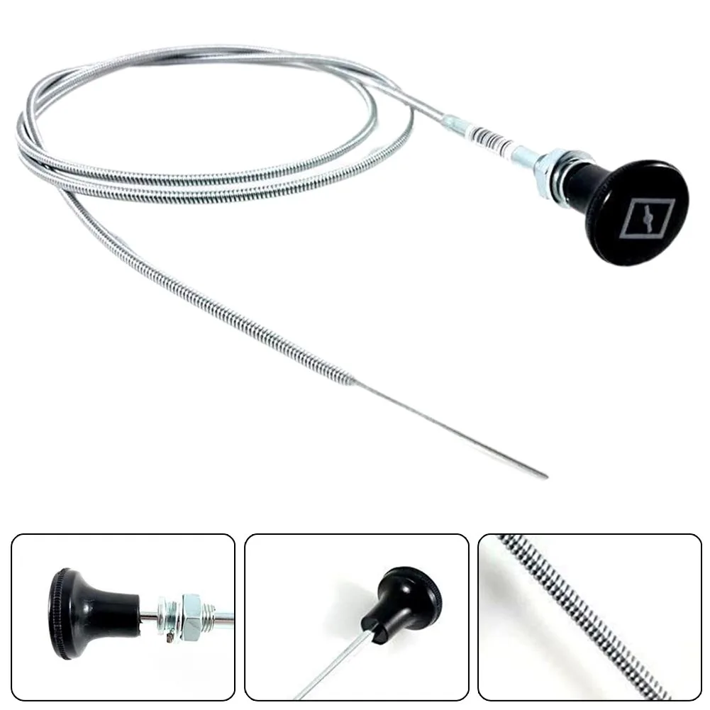 160 Cm Choke Universal Bowden Cable Push Pull Choke Pull 50mm  Stroke Gas Pull Lawn Mower Parts Garden Power Tools