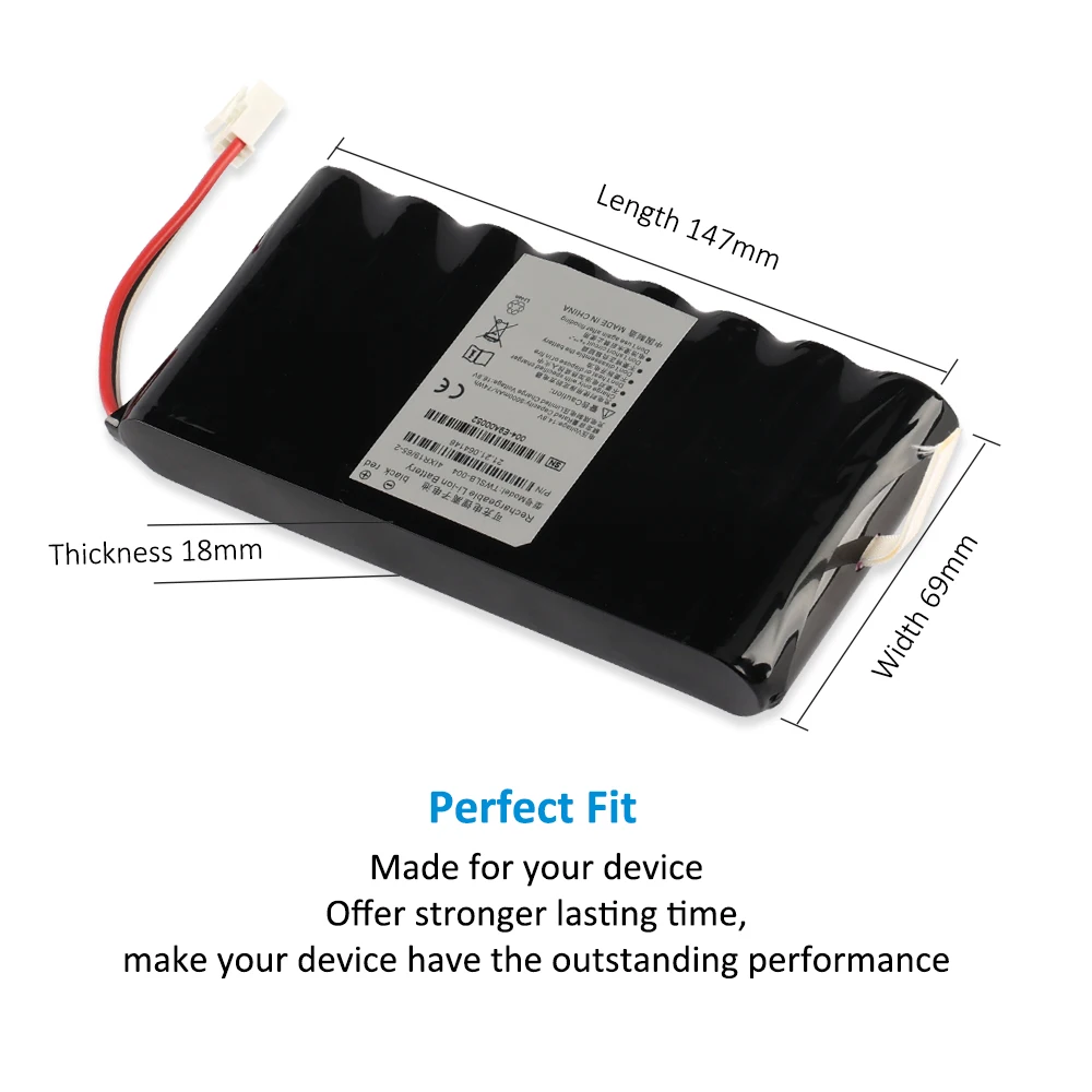 SE-12, SE-601, SE-1200, Burdick SE-1200, ECG expresso, 14,8 V, 5000mAh, TWSLB-004