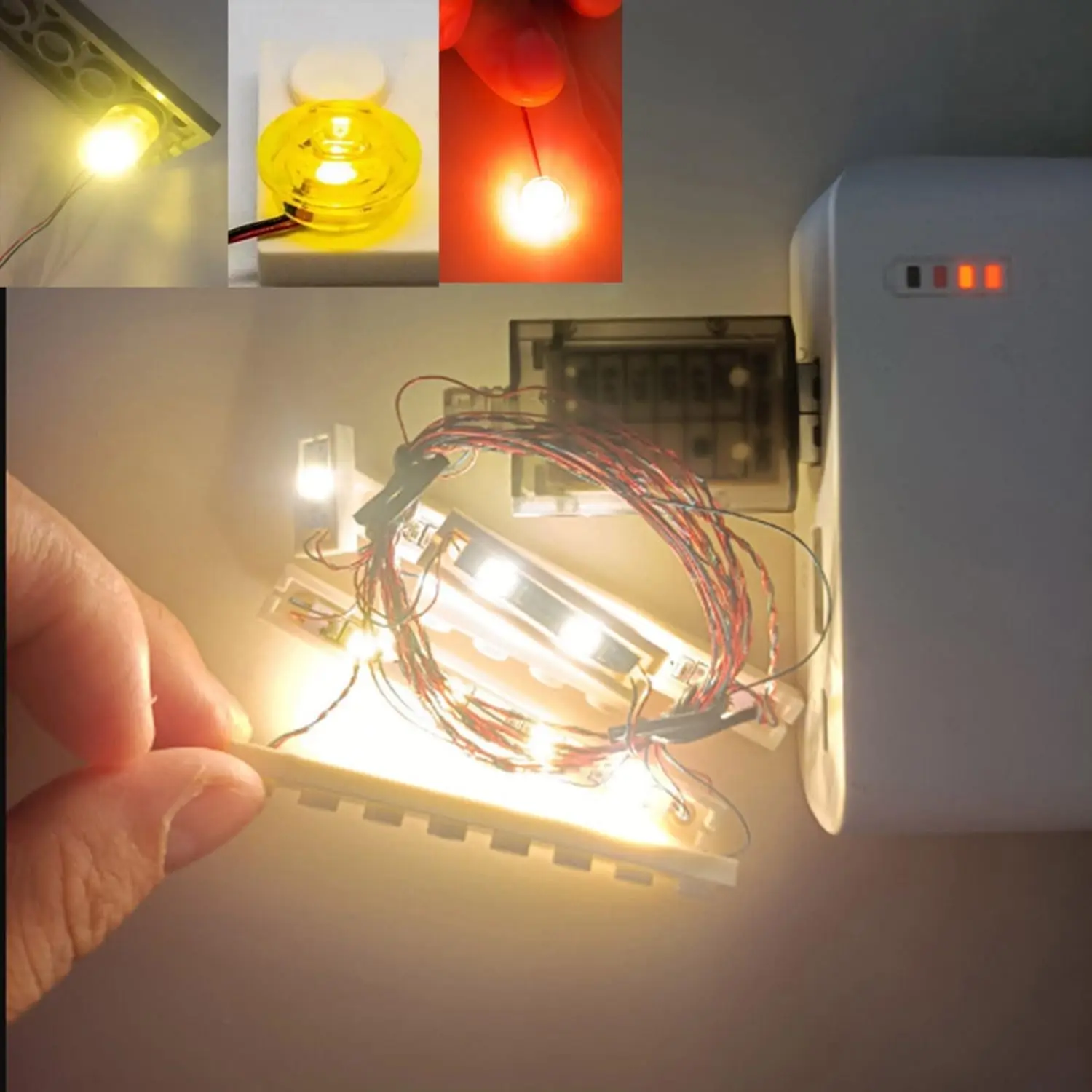 (No LEGO, Just Light)Light Up Lego 10214 London Tower Bridge Building Set USB LED Light