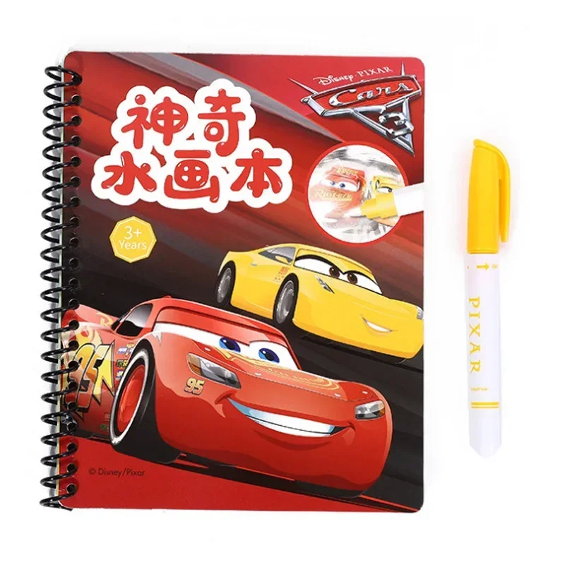 Disney girls frozen magic water book Drawing Toys boys cars Magic Water Birthday Present Book gift learning toys 2