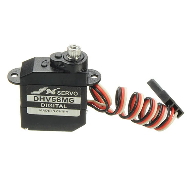 JX Servo DHV56MG 5.6g DS Digital Coreless MG Metal Gear HV Servo 1.2kg 0.10sec For RC Airplane 1