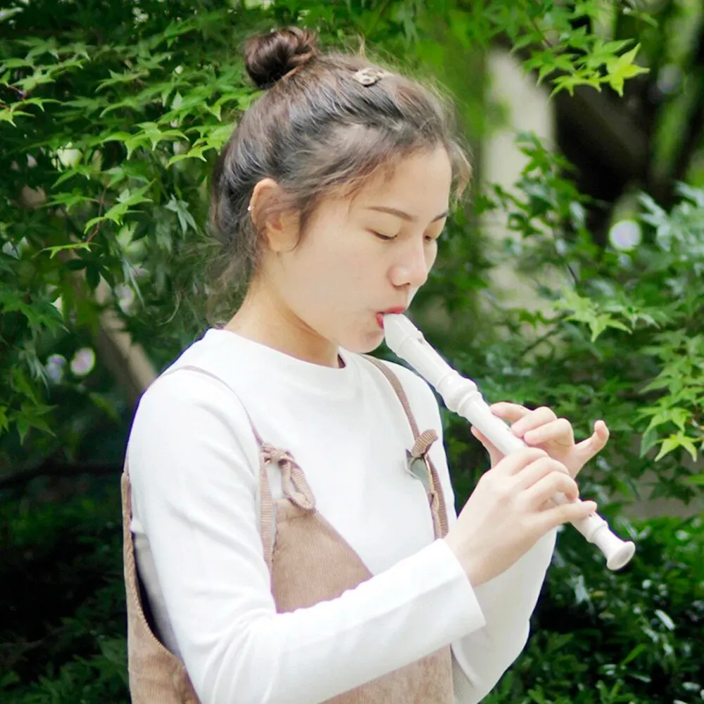 Vertical Flute IRIN Baroque Clarinet Woodwind Instrument Recorder Soprano Vertical Flute With Musical Instrument Accessories Beginner Gift