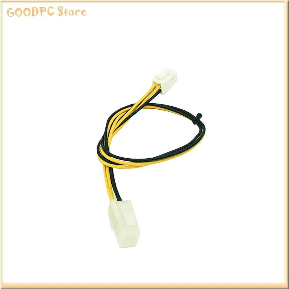 Câble D'alimentation Pour Cpu De Bureau 35cm, Rallonge 4 Broches, Câble