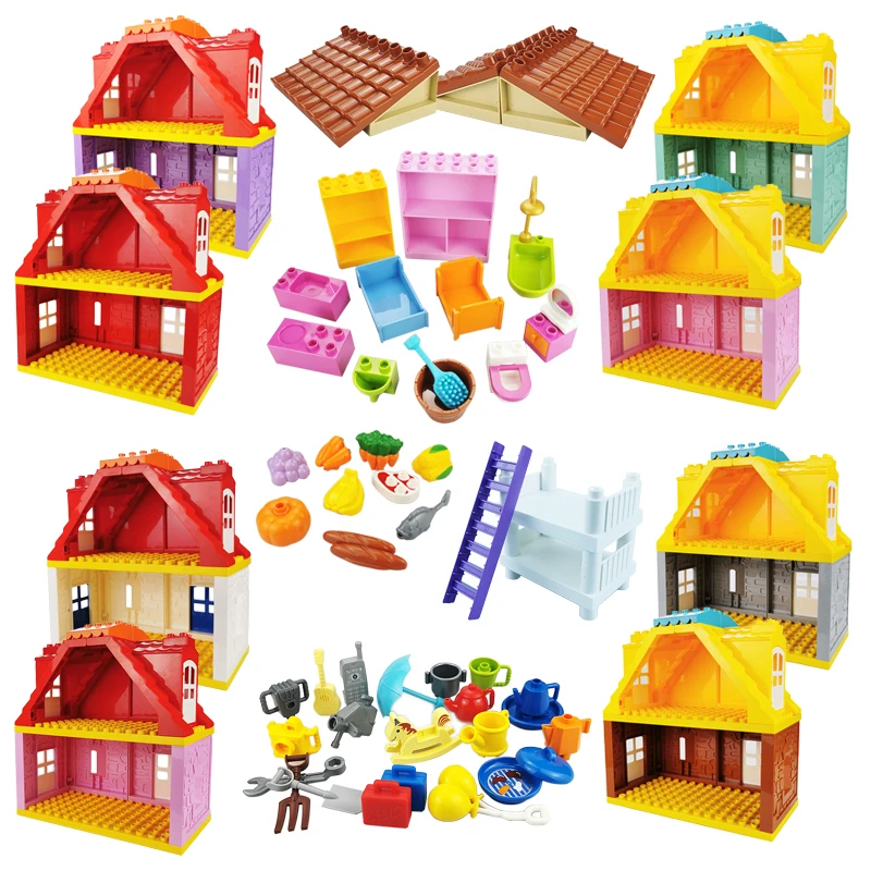 Deluxe Architectural Building Blocks Set for Kids - Educational Toy with Accessories