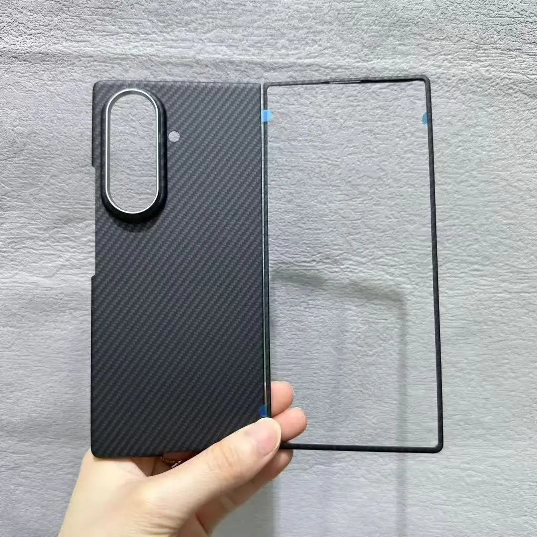 For Magsafe Magnetic Case for Samsung Galaxy Z Fold 7 Fold 6 5G Aramid Carbon Fiber Ultra-Thin Cover for Galaxy Z 7 Case