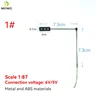 2PCS HO Scale Model Traffic Lights/Operating Pole Mount Overhead Traffic Lights with Controller/Train Railway/Railroad Layout 2
