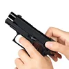 Toy Gun Pistol Shaped Torch Gun Lighter Metal And ABS Windproof w Flashlight 2