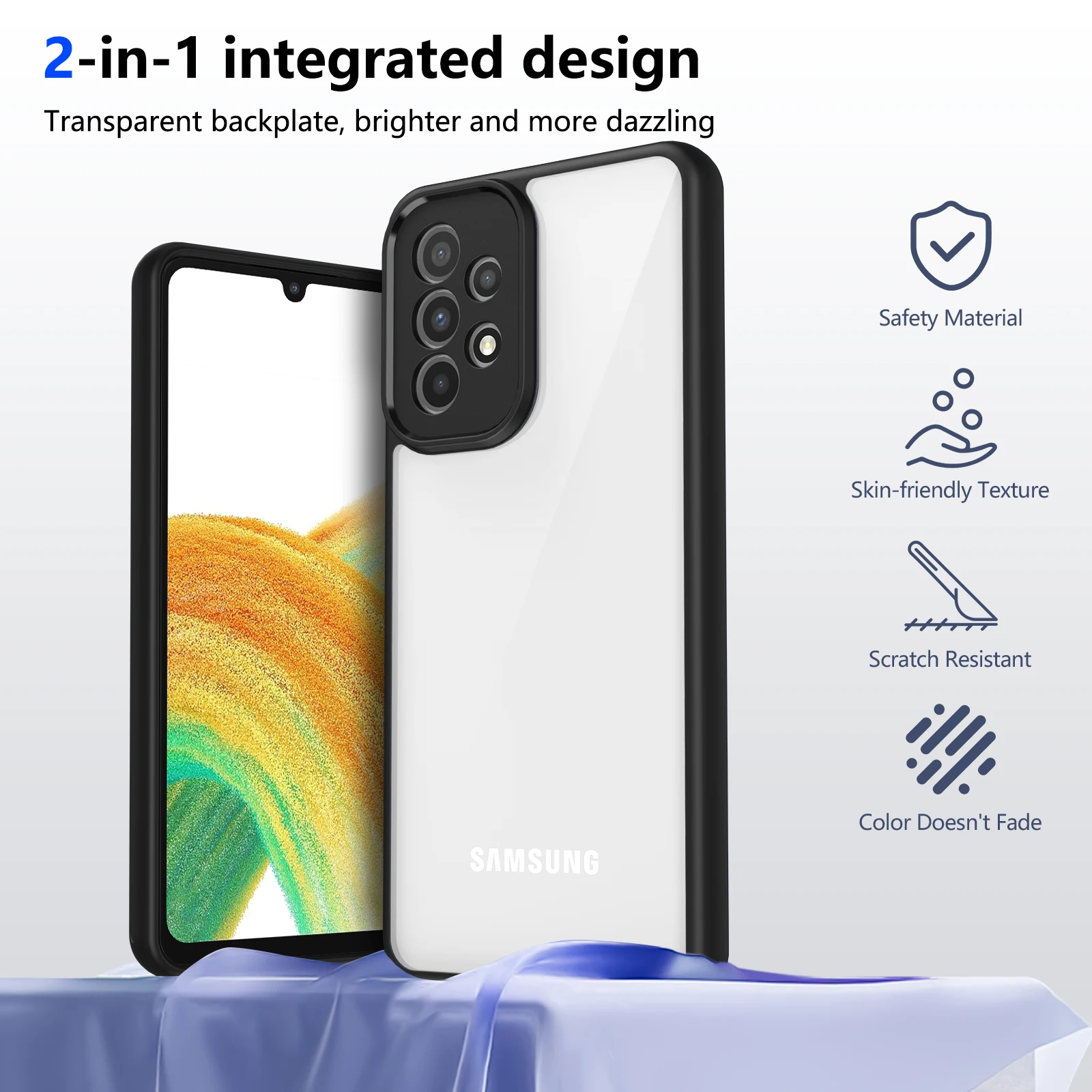 Sleek Ultra Thin Transparent Phone Case - Premium Clear Cover