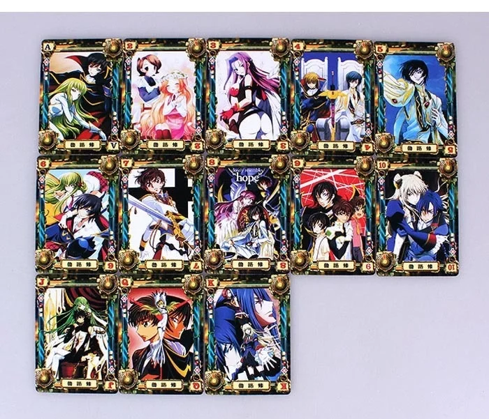 Code Geass Anime-Themed Poker Cards Set