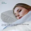 Leg Knee Pillow Side Sleeping Pillows Spine Alignment Pillow Between Leg Pillow Support Pillows Equipped With Anti-Slip Strap 4