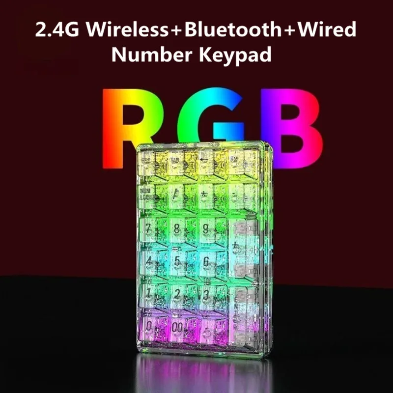 

Беспроводная Механическая цифровая клавиатура с Bluetooth, 22 клавиши