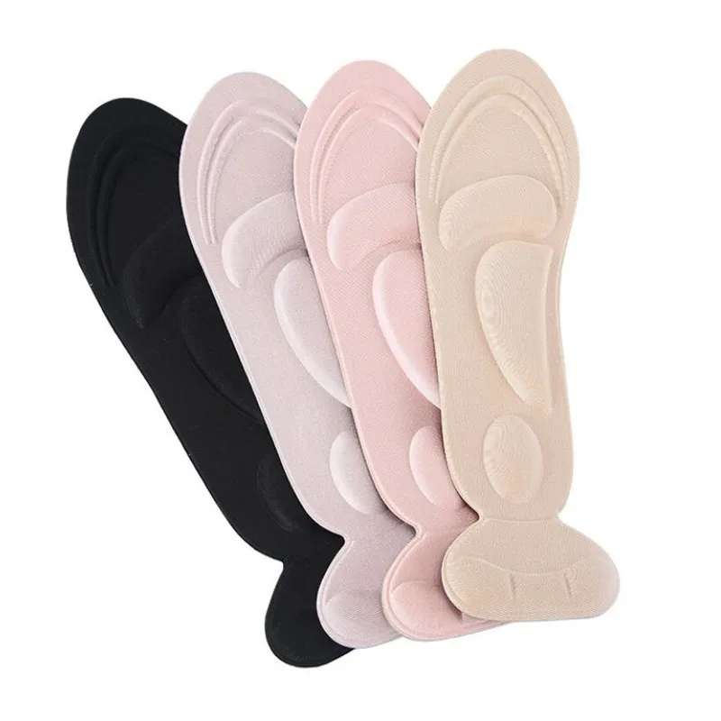 

7 In 1 Memory Foam Insoles Women High-heel Shoes Insoles Anti-slip Cutable Insole Comfort Breathable Foot Care Massage Shoe Pads