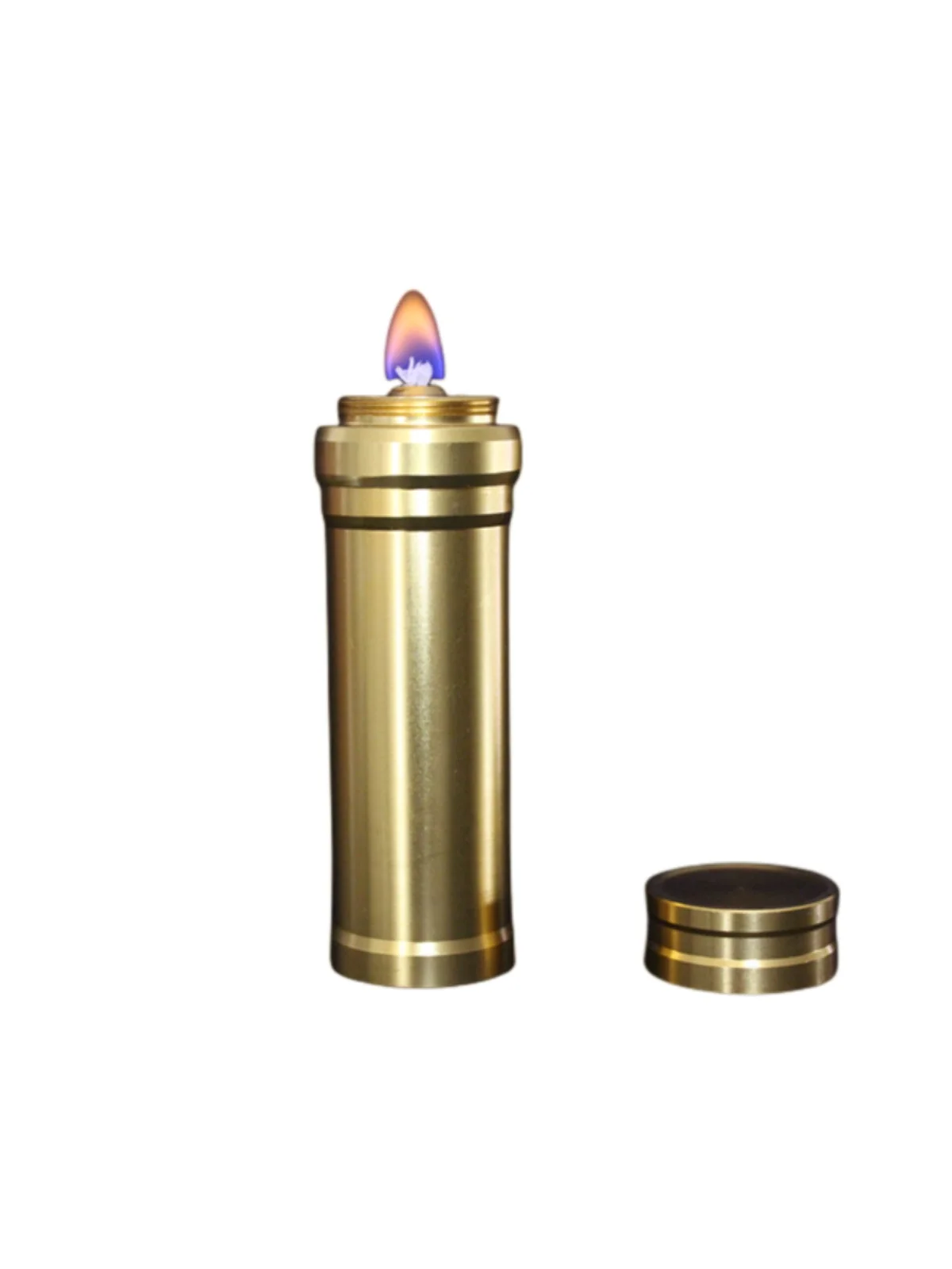 Long metal alcohol lamp sealed leak proof portable manual disinfection experiment wick UCO lamp accessories alcohol lamp