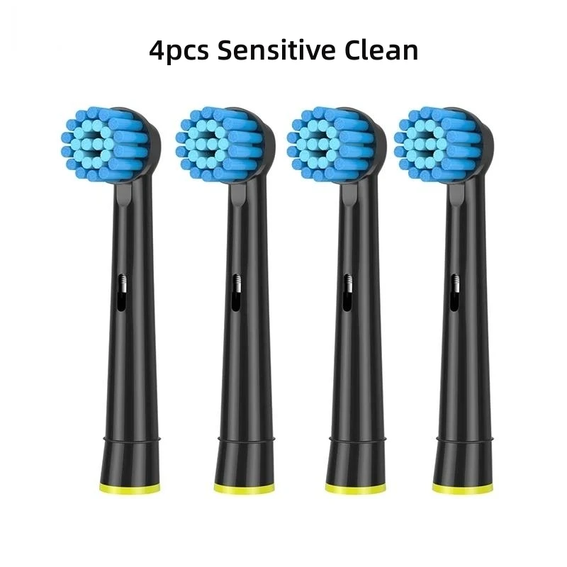 Premium Replacement Brush Heads for Electric Toothbrushes - Advanced Cleaning Action, Pack of 4/8