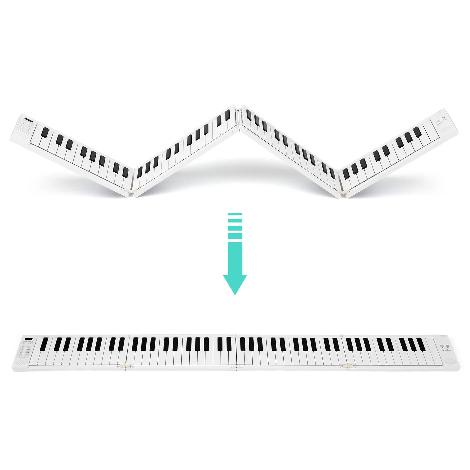 88k eye foldable piano Digital Piano Portable Electronic keyboard Piano student instrument musical instrument electronic musical instrument electronic piano