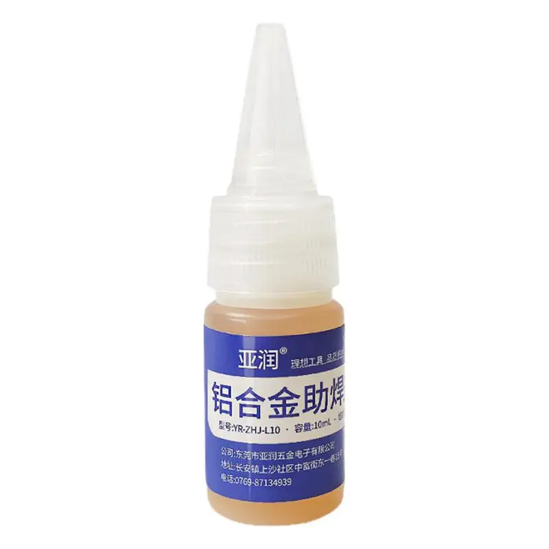 

Aluminum Flux Stainless Steel Copper Soldering Flux Liquid Quick Drying Colorless Tasteless Solder Flux Household Accessories