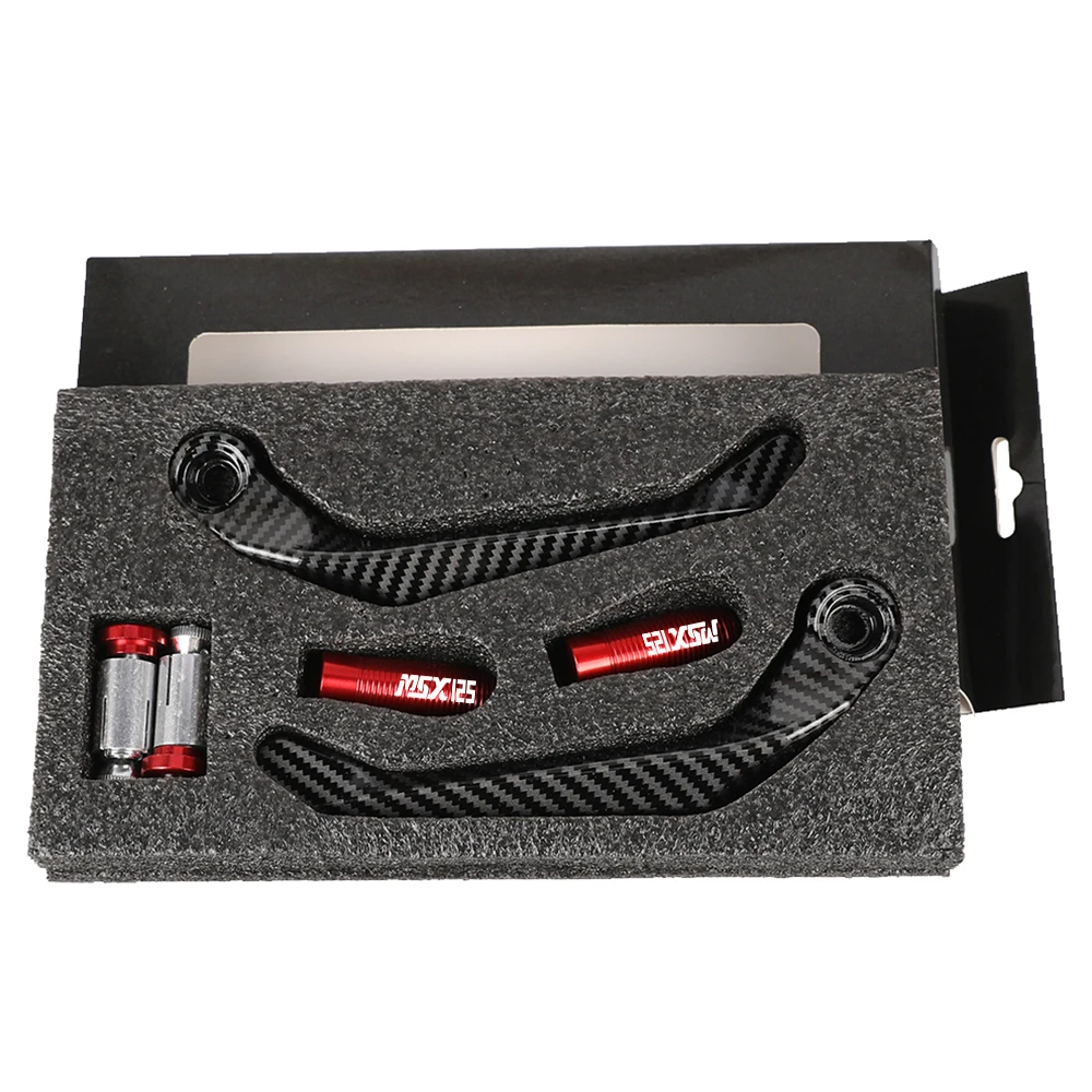 Motorcycle Accessories CNC Handlebar Grips Guard Brake Clutch Levers Protector For HONDA GROM MSX125 MSX 125 2014-20