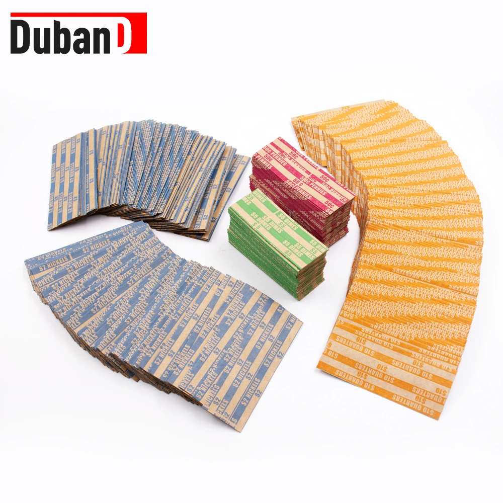 Рисунок 3 - Плоские полосатые обертки для монет в ассортименте