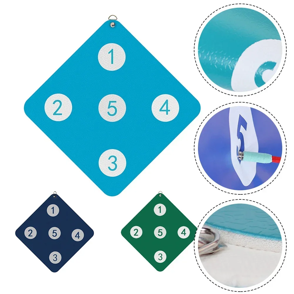 1pc Strong Sword Target Non-deformation Wall Mounted No Odor Fencing Faux Leather Self-Training Sword Hanging Target For Fencing