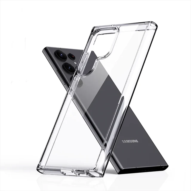 For Samsung Galaxy S24 Ultra 5G Crystal Series PC + TPU Phone  Case(Transparent)