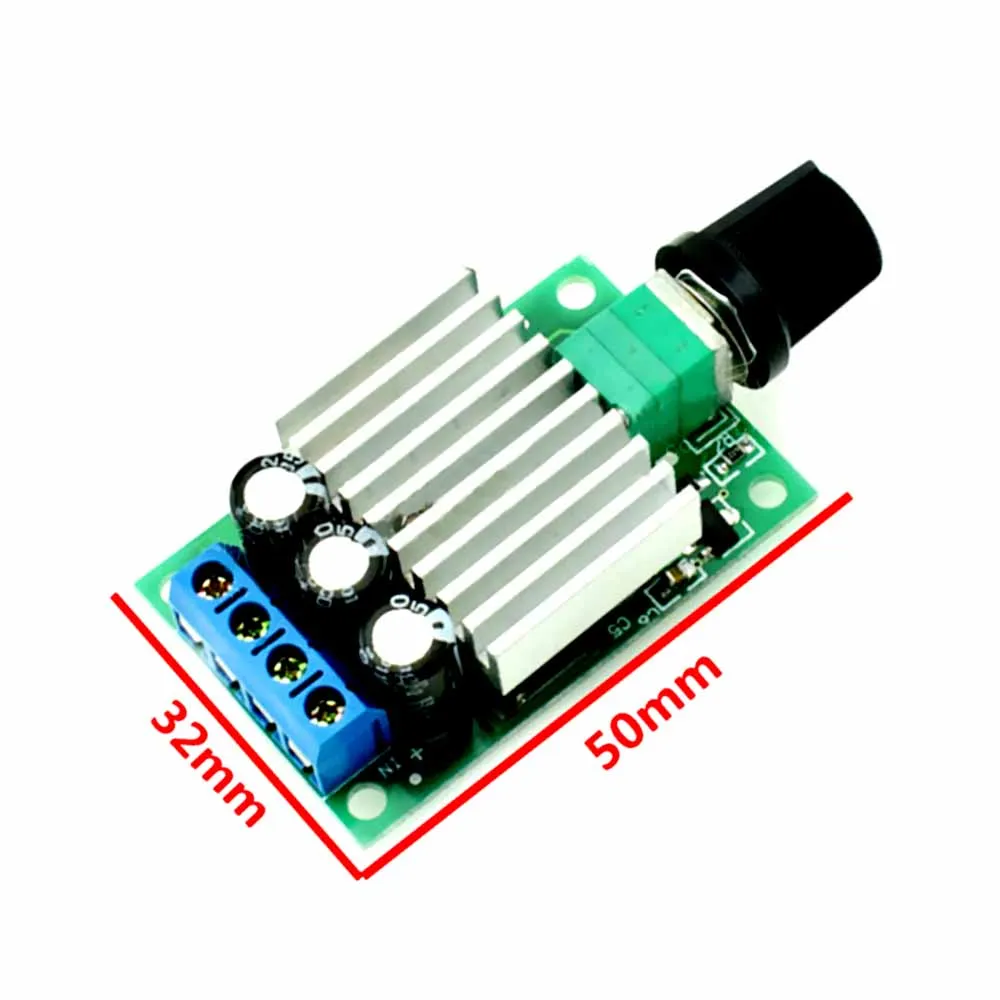 PWM DC Motor Speed Controller 12V 24V 10A High Power DC Controller Speed Switch